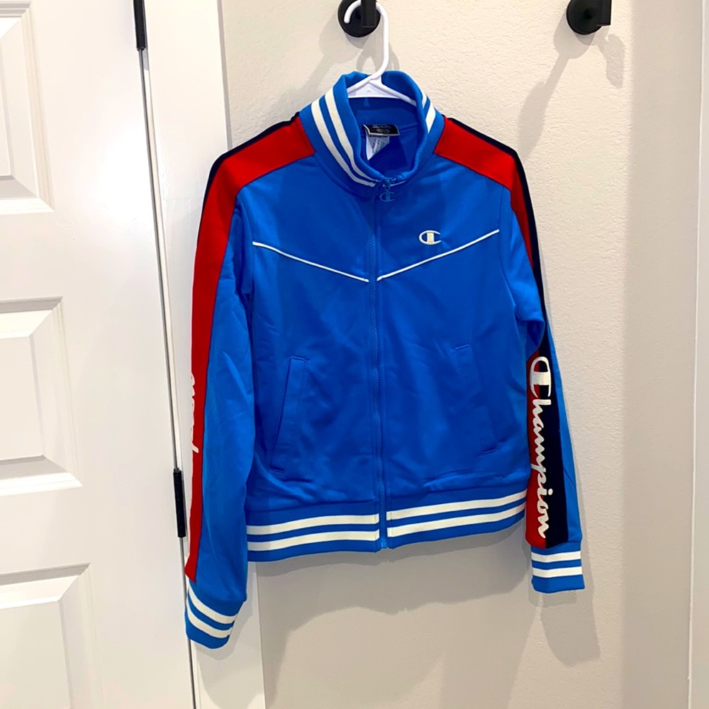 EUC Champion Brand Zip-Up Jacket Coat Size M Medium
